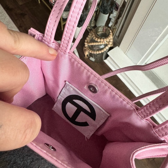 Pink Telfar Small Bubblegum Mini - Picture 4 of 5